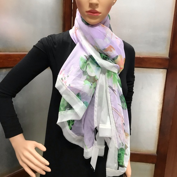 Cejon Accessories - Cejon Summer Splash Over sized Scarf Lilac Cejon Accessories - Cejon Summer Splash Over sized Scarf Lilac